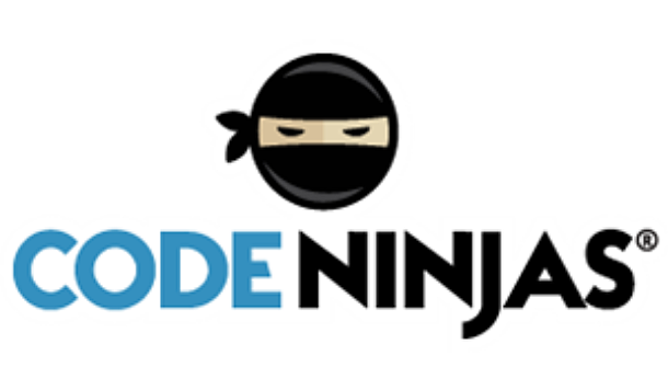 Code Ninjas logo featuring a stylized black ninja icon above the company name.
