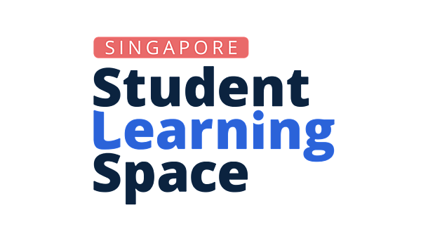 Logo for the Singapore Student Learning Space.