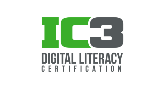 Logo for IC3 Digital Literacy Certification.