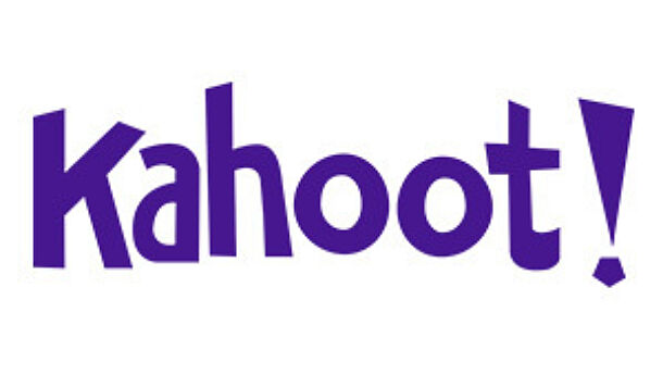 Kahoot! logo in purple text.
