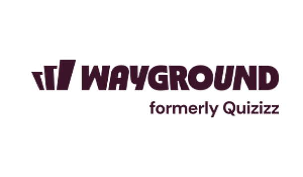 Logo for Wayground, formerly Quizizz.