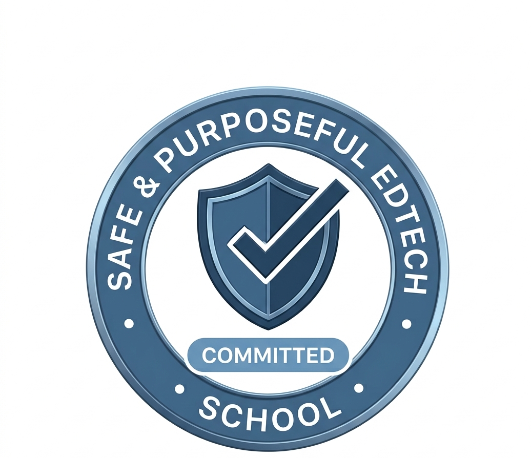 Safe & Purposeful Edtech School Committed Badge