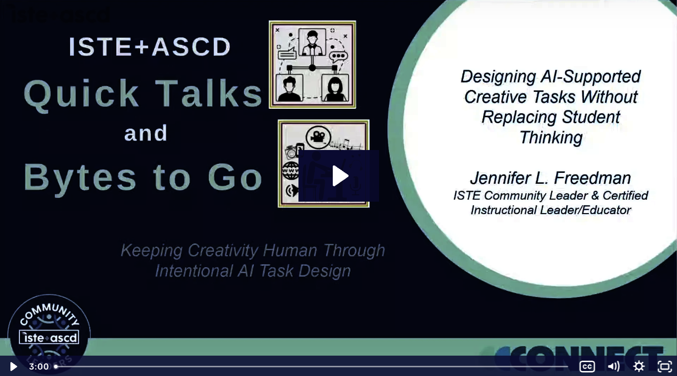 Designing AI-Supported Creative Tasks Without Replacing Student Thinking